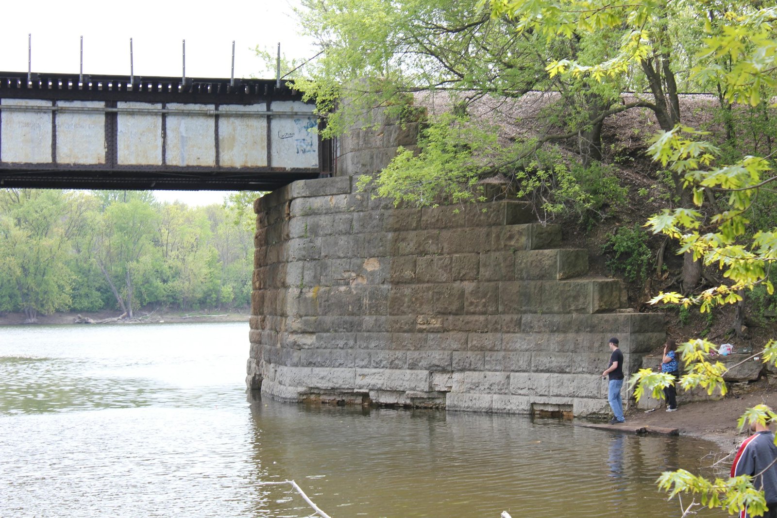 West abutment